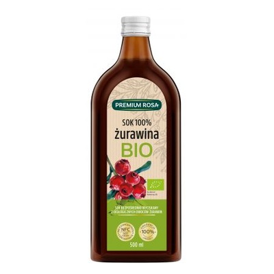 Sok NFC z żurawiny 100% 500 ml Bio