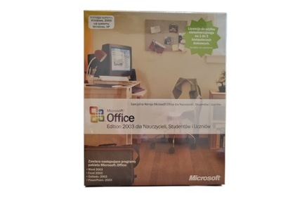 Microsoft Office 2003 BOX - Nowy w folii