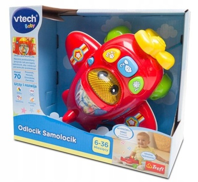 Interaktywny Odlocik Samolocik Vtech 61430