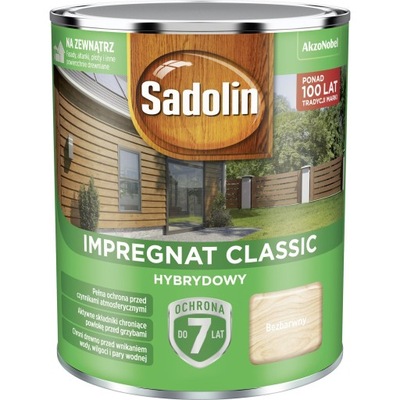 Impregnat classic bezbarwny 0,75l Sadolin