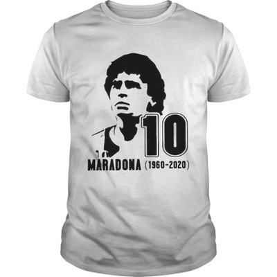 Koszulka Di-ego Mar- adona player 10th 1960 2021 T-shirt