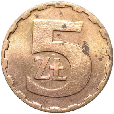 5 zł złotych 1981