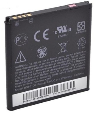 Bateria HTC BA S780 BG86100 Sensation XE 1730 mAh