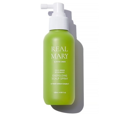 Pobudzający spray do skóry głowy Real Mary - 120ml