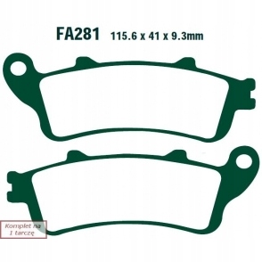 ZAPATAS DE FRENADO EBC SFA281  