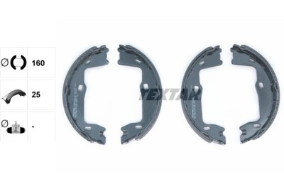 BRAKE SHOES BRAKE HAMULEC AUTONOMOUS 91018400  