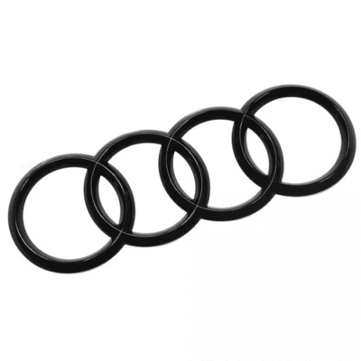 NEGRO INSIGNIA LUSTRE EMBLEMA PARTE TRASERA CON AUDI A6 C8 RS6 8W9853742AT94  