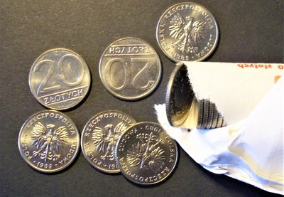 20 złotych 1989 stan menniczy , e-kriss