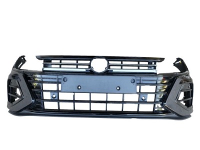 Vw arteon рестайлінг  бампер перед r решітка радіатора led 6pdc lb7r фото №1