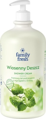 Fresh Żel pod Prysznic Kremowy Wiosenny Deszcz 1l