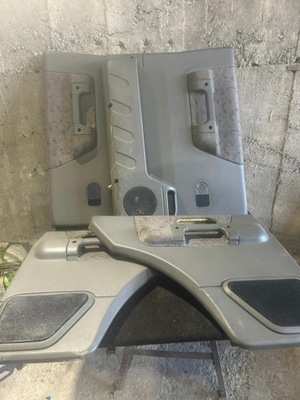 Обшивки дверь комплект land rover discovery 2 ii фото №1