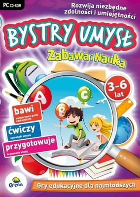 Zabawa i Nauka: Bystry umysł 3-6 lat