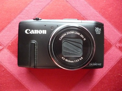 Canon PowerShot SX280 HS uszkodzony