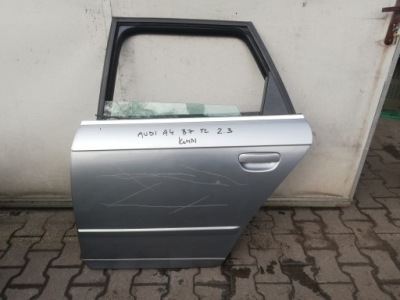 Дверь задние левая audi a4 b7 avant lift 04-08 kombi фото №1