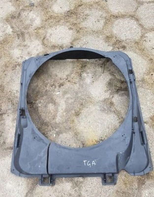 Тунель радіатора захист вентилятора man tga фото №1