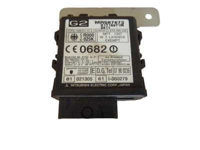 Модуль иммобилайзер mr587673 pajero 3.2 did фото №1