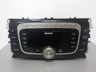 FORD FOCUS II LIFT C-MAX RADIO GAMYKLINĖS SONY MP3 KODAS 