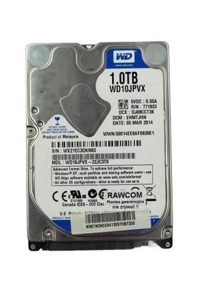 Dysk twardy HDD 2.5" 1TB