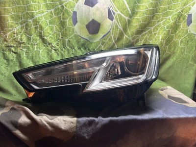 FARO PARTE DELANTERA AUDI A4 B9 BIXENON DIODO LUMINOSO LED IZQUIERDA + DERECHA JUEGO  