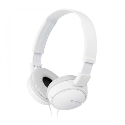 SONY Słuchawki MDR-ZX110AP białe
