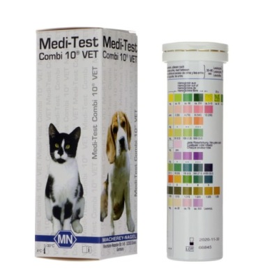 Paski do badania moczu Medi-Test Combi 10 VET