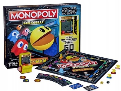 Gra planszowa Hasbro Monopoly Arcade Pacman