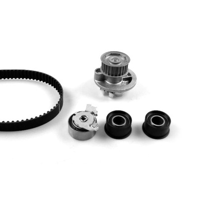 Hepu pk03283 насос водяная + набор ремень распределительного вала фото №1