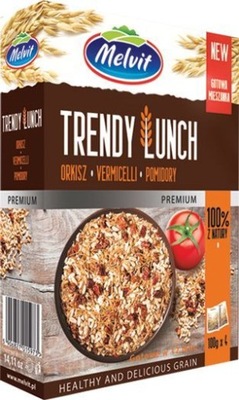 Melvit Trendy Lunch Orkisz/Vermicelli/Pomidory 4x100 g
