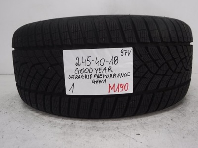 OPONA ZIMOWA GOODYEAR ULTRAGRIP PERFORMANCE GEN1 245/40/18 97V M+S