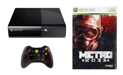 Konsola Microsoft Xbox 360 Slim 250 GB Metro 2033 Horror