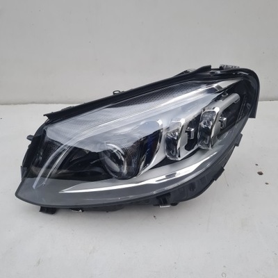 Mercedes c klasa lift w205 фара full led multibeam левая фото №1
