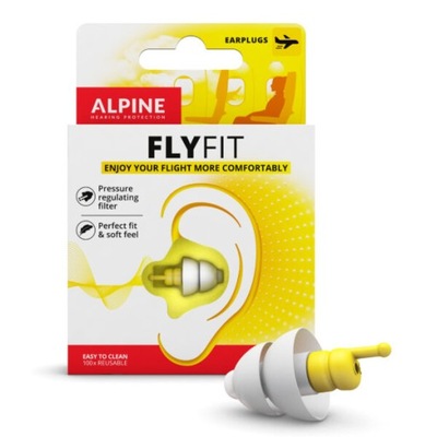 Zatyczki stopery na podróż Alpine FlyFit NEW