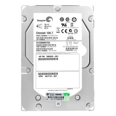 HP ST3300657SS 300Gb 15k Sas 3.5'' 586592-001