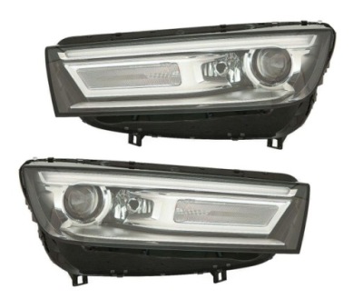 Фары audi q5 fy 2016-2020 bi-ksenonowe + led фото №1