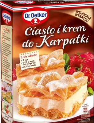 Dr Oetker Karpatka 380g