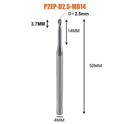 P2EP-D2.5-MD14 Frez z węglików spiekanych Dreaniqu 