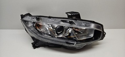 Honda civic x 10 фара правий лінза звичайна галогенна led лампа фото №1