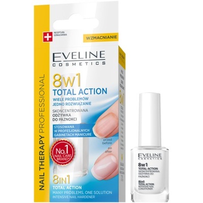Eveline Nail Therapy 8w1 odżywka do paznokci