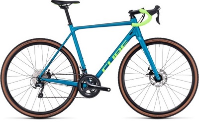 Rower Cube CROSS RACE 28" 2023 flashpetrol´n´green 53 cm