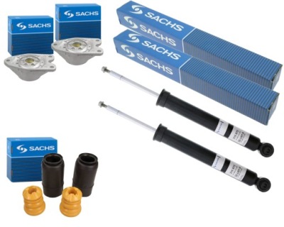 Sachs 2 амортизатори + подушки безпеки + захист i відбійники bmw 1 f20 3 f30 f31 4 задня фото №1