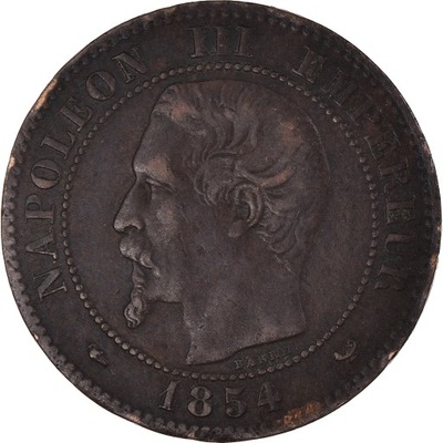 Moneta, Francja, Napoléon III, 2 Centimes, 1854, L