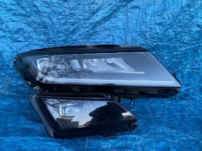 Skoda kodiaq лампа правый перед передняя правая led 566941016h фото №1