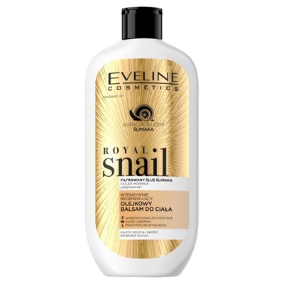EVELINE Royal Snail Olejkowy balsam do ciała 3w 1