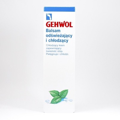 Gehwol Frische balsam odświeżająco chłodzący do stóp, 75 ml