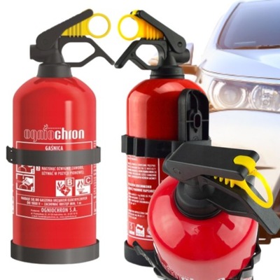 EXTINGUIDOR DE AUTOMÓVIL AUTO 1KG OGNIOCHRON BC SOPORTE  