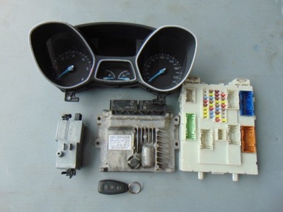 Ford grand c-max lift 2.0 tdci автоматична коробка передач бортовий комп'ютер набір стартовий ключ фото №1