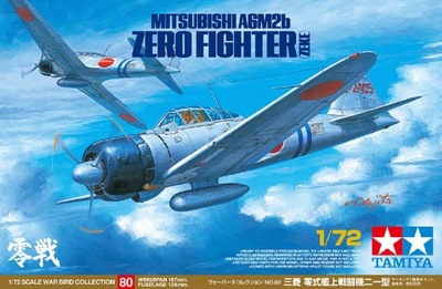 TAMIYA 60780 1:72 Mitsubishi A6M2b (ZEKE) - Zero Fighter