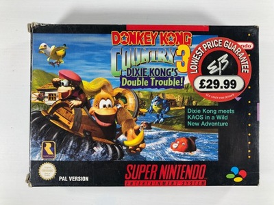 Gra Donkey Kong Country 3 Dixie Kong's Double Trouble Nintendo SNES