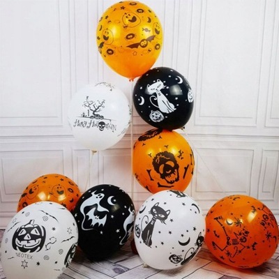 100pcs Halloween Christmas Balloons Latex Balloon