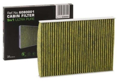 KAMOKA FILTRO DE CABINA ULTRA PURE 9W1 GOLF PASSAT OCTAVIA POLO SUPERB  